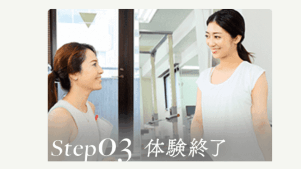 体験後システムについての説明